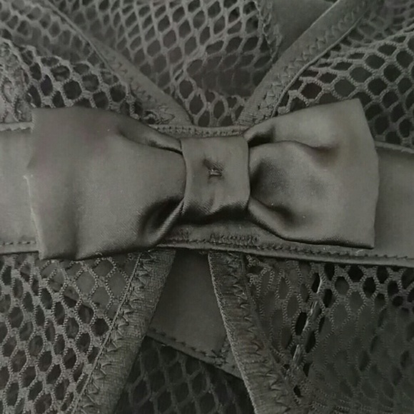 Like New Victoria's Secret Sexy Little Things Fishnet Teddy M - Picture 2 of 4